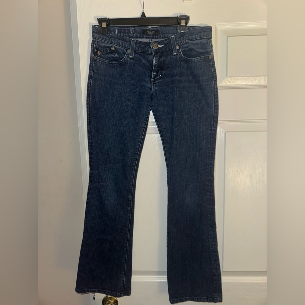 Rock & Republic Kurt Dark Wash Bootcut Jeans Size 27 - Picture 4 of 8